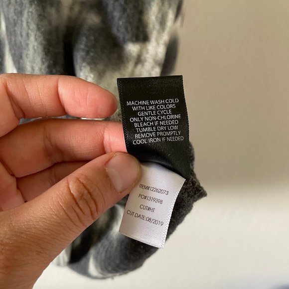 Torrid Womens Sweater Tie Dye Waffle Knit Plus Size 2 Scoop Neck Long Sleeve - Picture 13 of 14